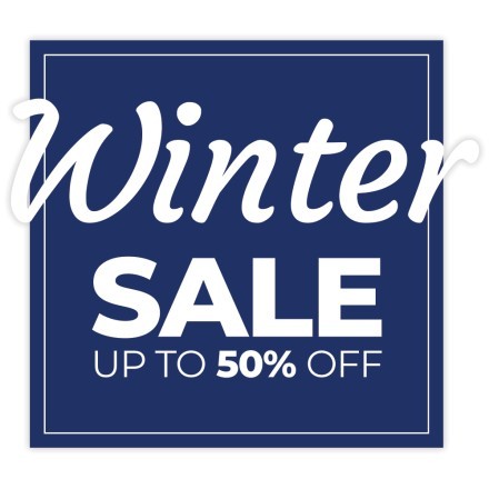 Winter Sale 50%